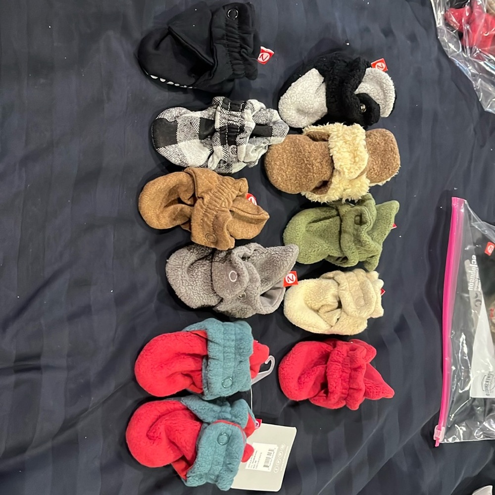 Assorted Zatano Baby Booties (10 pairs)